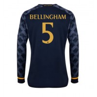 Camisa de time de futebol Real Madrid Jude Bellingham #5 Replicas 2º Equipamento 2023-24 Manga Comprida
